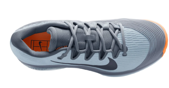 Nike Men's Vapor 12 Clay Court Tennis Shoes 'Ashen Slate' | Slate Rally