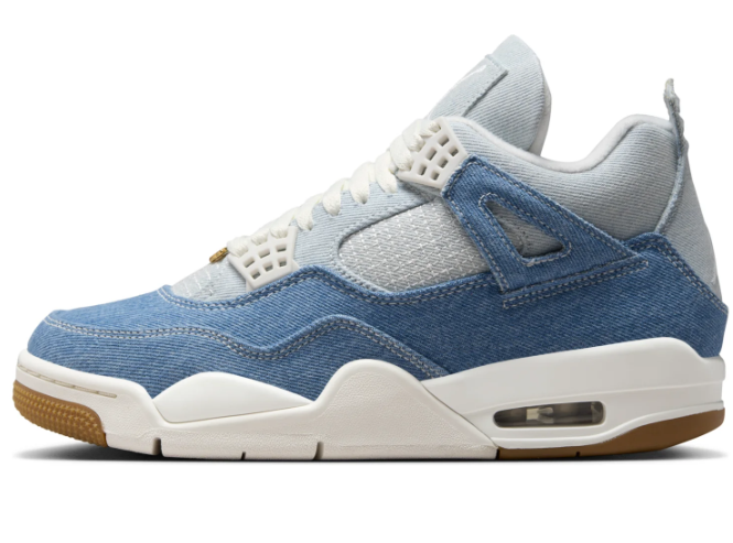 Women's Air Jordan 4 TEX 'Denim' IB6716-100 | Indigo Notebook