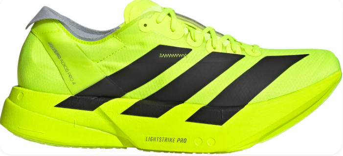 adidas Adizero Adios Pro 4 Men's Running Shoes 'Yellow' | Solar Split