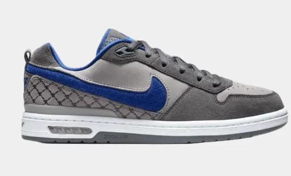Nike SB Paul Rodriguez P-Rod Zoom Air Low 'Flint Grey/Deep Royal Blue' | Royal Recess