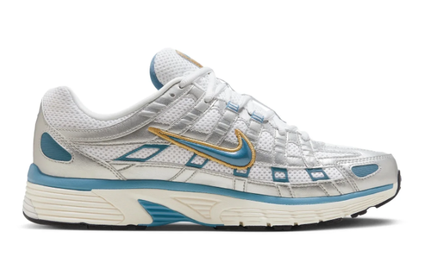 Nike P-6000 'Metallic Silver/Aegean Storm' | Silver Current