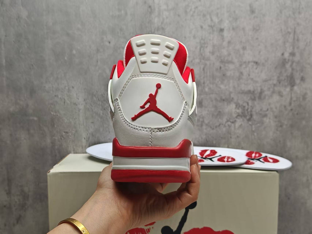 Air Jordan 4 Retro Valentine's Day Sierra Red | Love Letter