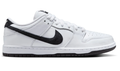 Nike SB Dunk Low Pro 'White/Black/White' | Ink and Interval
