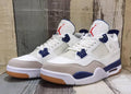 Air Jordan 4 Retro Off-White & Blue | Porcelain Tide
