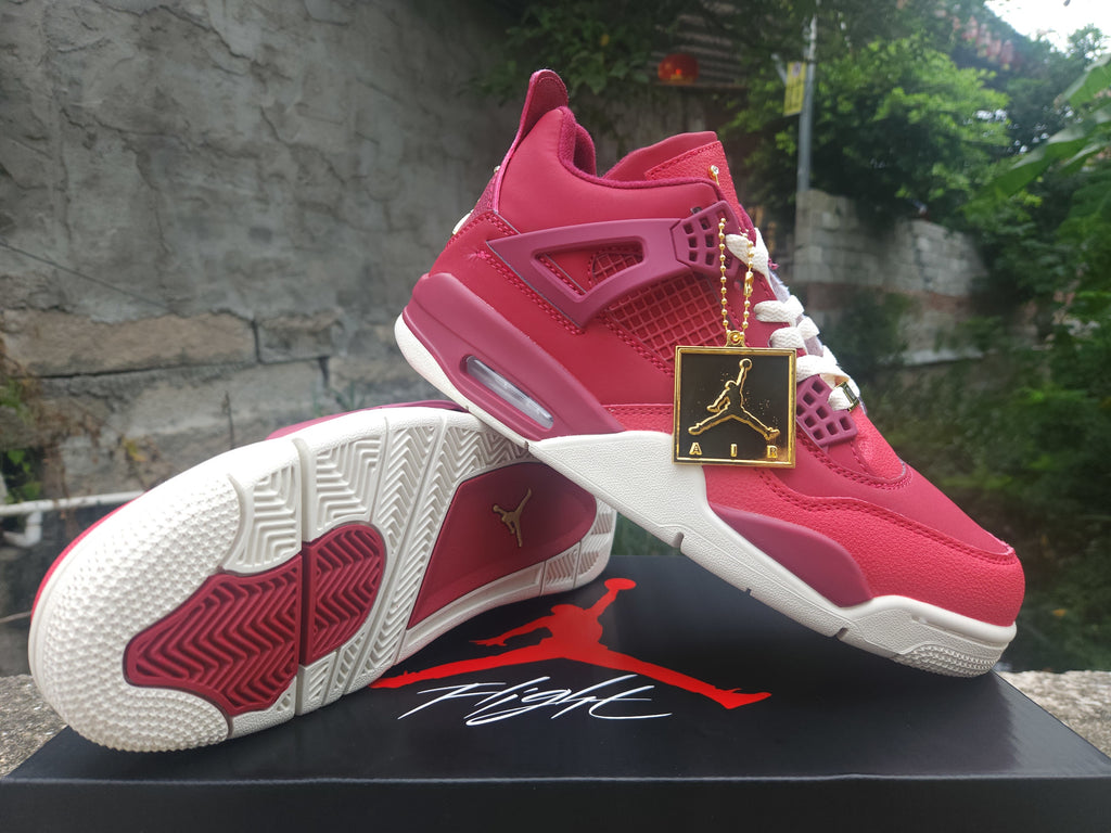 Air Jordan 4 Retro Red-Purple-Gold | Chromatic Hour