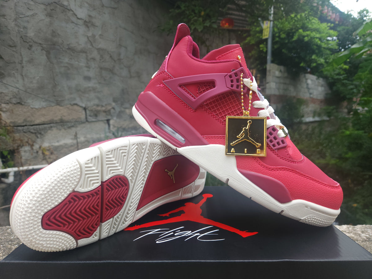 Air Jordan 4 Retro Red-Purple-Gold | Chromatic Hour