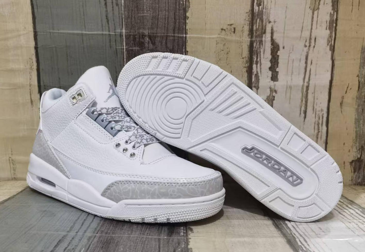 Air Jordan 3 Retro Pure White | Porcelain Rhythm