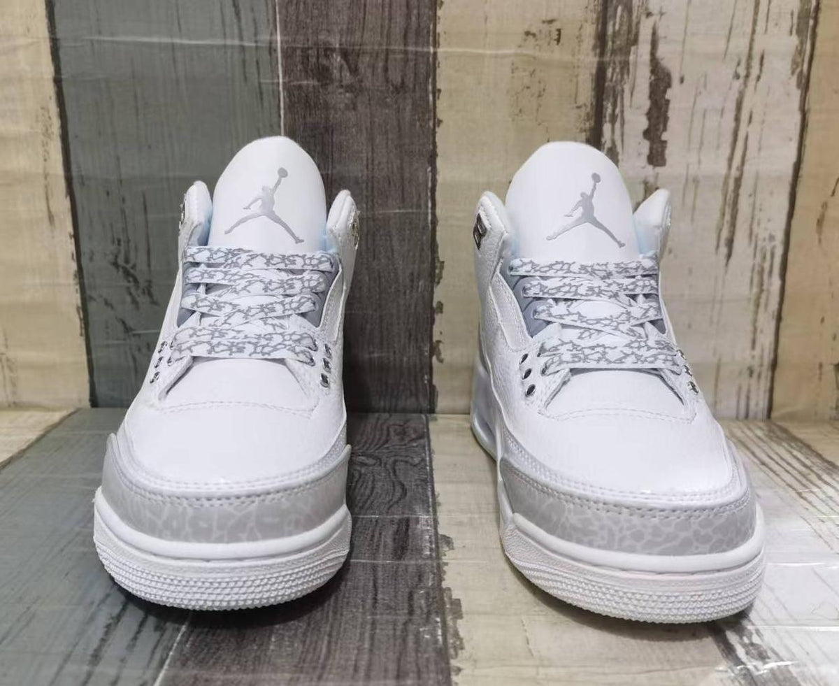 Air Jordan 3 Retro Pure White | Porcelain Rhythm