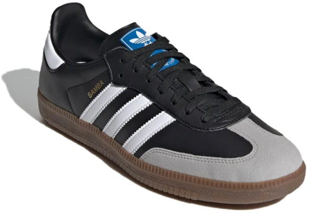 adidas Samba Vegan Black White Brown H01878 | Sidewalk Sonata