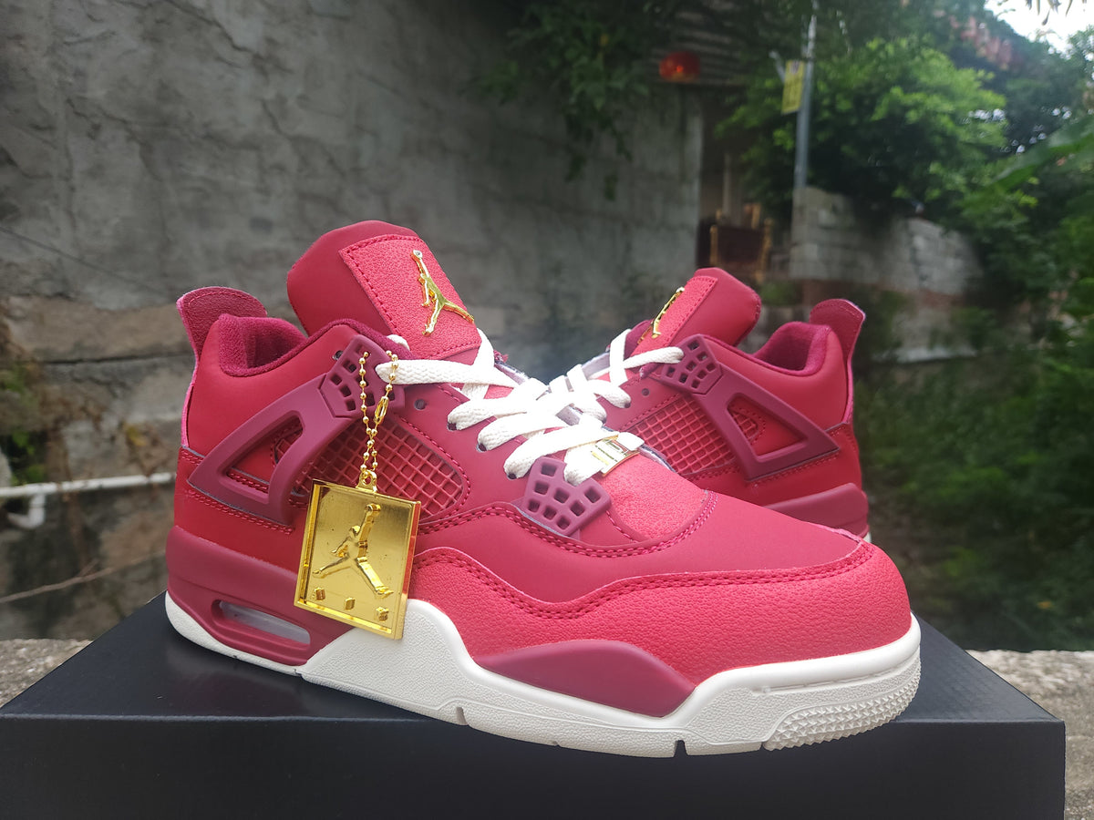 Air Jordan 4 Retro Red-Purple-Gold | Chromatic Hour