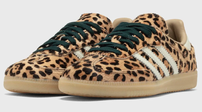adidas Samba OG Women's Leopard Magic Beige | Wild Margins Edit