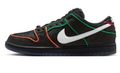 Nike SB Dunk Low Pro QS 'Black/White/Challenge Red' | Scarlet Counterpoint