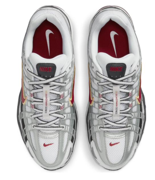 Nike P-6000 CNPT Women's 'Chrome Cadence' | Silver Red BV1021-101