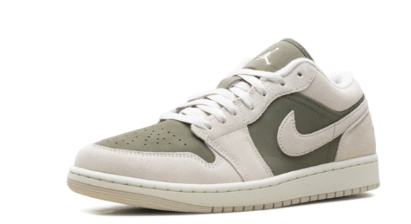 Air Jordan 1 Low SE 'Medium Olive Sail' HV4089-201 | Grove Correspondence