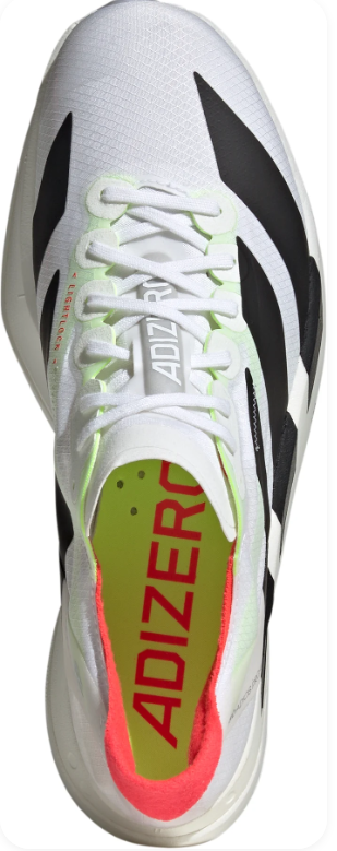 adidas Adizero Adios Pro 4 Men's Running Shoes 'White' | First Light Pursuit