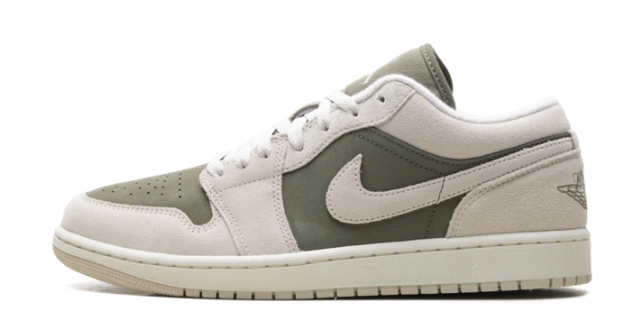 Air Jordan 1 Low SE 'Medium Olive Sail' HV4089-201 | Grove Correspondence