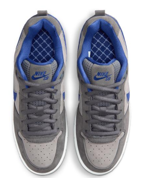 Nike SB Paul Rodriguez P-Rod Zoom Air Low 'Flint Grey/Deep Royal Blue' | Royal Recess