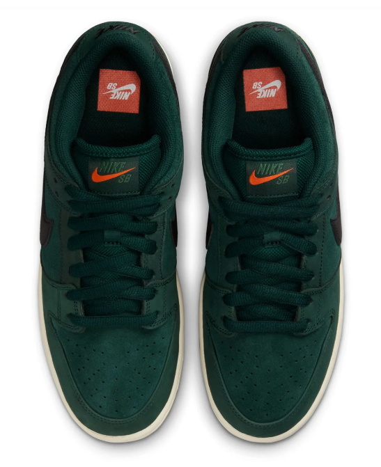 Nike SB Dunk Low Orange Label 'Deep Fir' | Evergreen Interlude