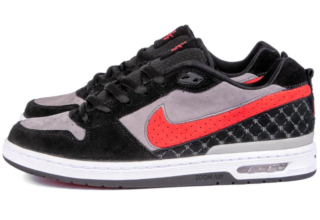 Nike SB Paul Rodriguez Zoom Air Low 'Black/Varsity Red/Flint Grey' | Redline Session | Sale