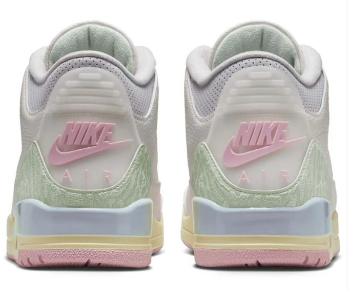 Air Jordan 3 Retro OG 'Spring Is In The Air' Sail/Jade Aura | Vernal Marginalia Edit