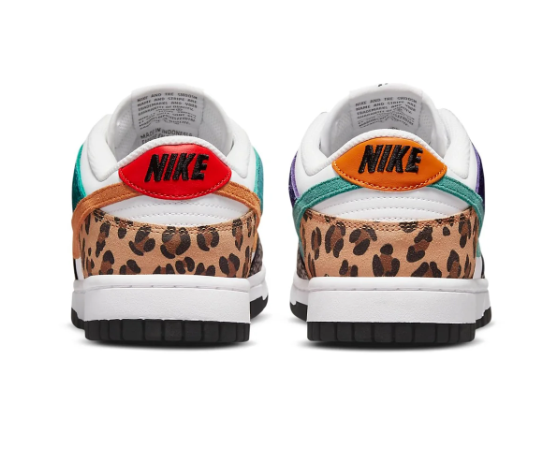 Women's Nike Dunk Low SE 'Safari Mix' DN3866-100 | Untamed Mosaic
