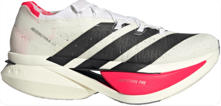 adidas Adizero Prime X3 Strung Running Shoes 'White' | Horizon Thread