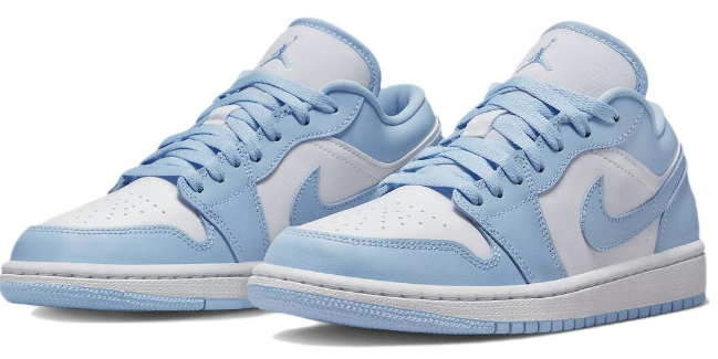 Air Jordan 1 Low Women's 'Ice Blue' | Glacial Interlude DC0774-141