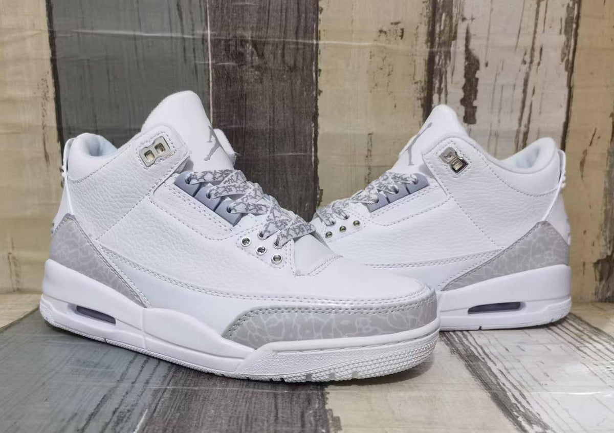 Air Jordan 3 Retro Pure White | Porcelain Rhythm