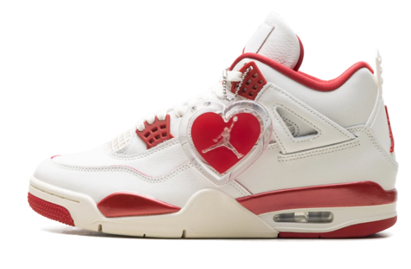Air Jordan 4 WMNS 'Valentine's Day' HV0823-108 | Cupid Correspondence Edit
