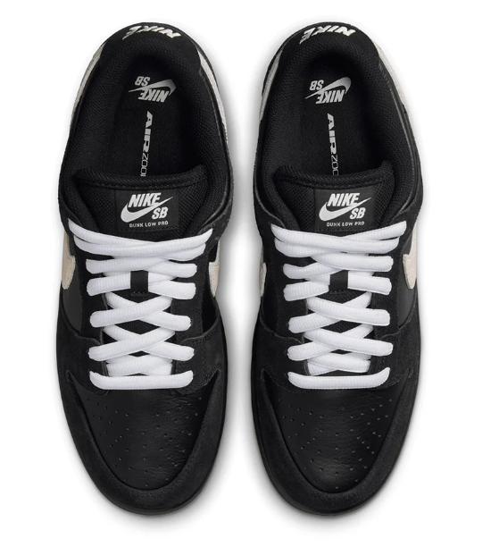 Nike SB Dunk Low Pro 'Black White' | Shadow in Stereo