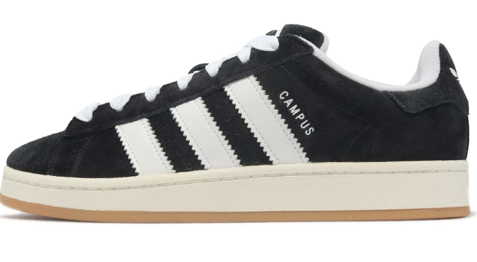 adidas Campus 00s 'Midnight Mixtape' | Black White Gum HQ8708